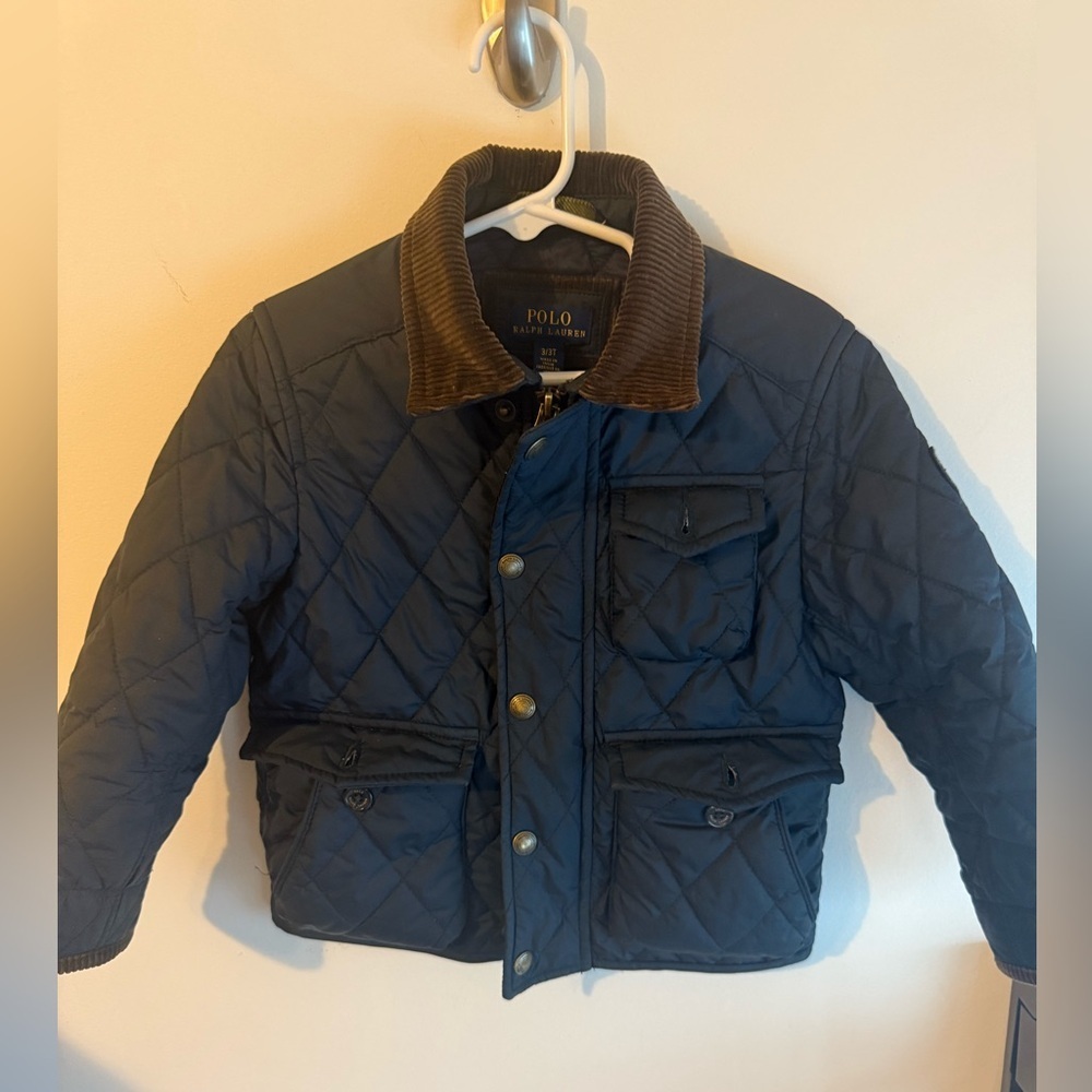 Toddler Ralph lauren polo jacket, navy blue, sizes 2T-3T! - Picture 5 of 6